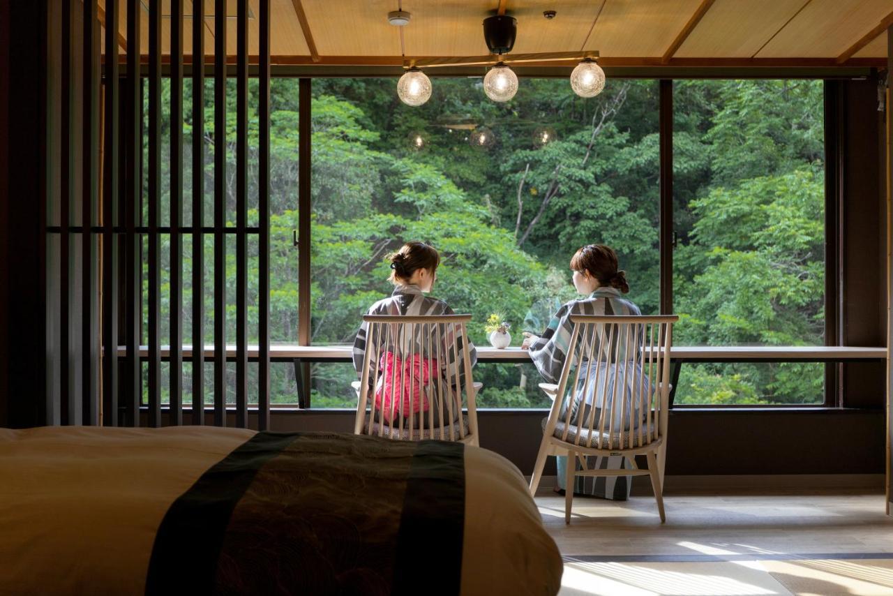 Yamanakaonsen Ohanami Kyubei Kaga  Exterior photo