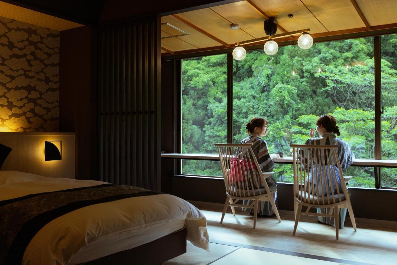 Yamanakaonsen Ohanami Kyubei Kaga  Exterior photo