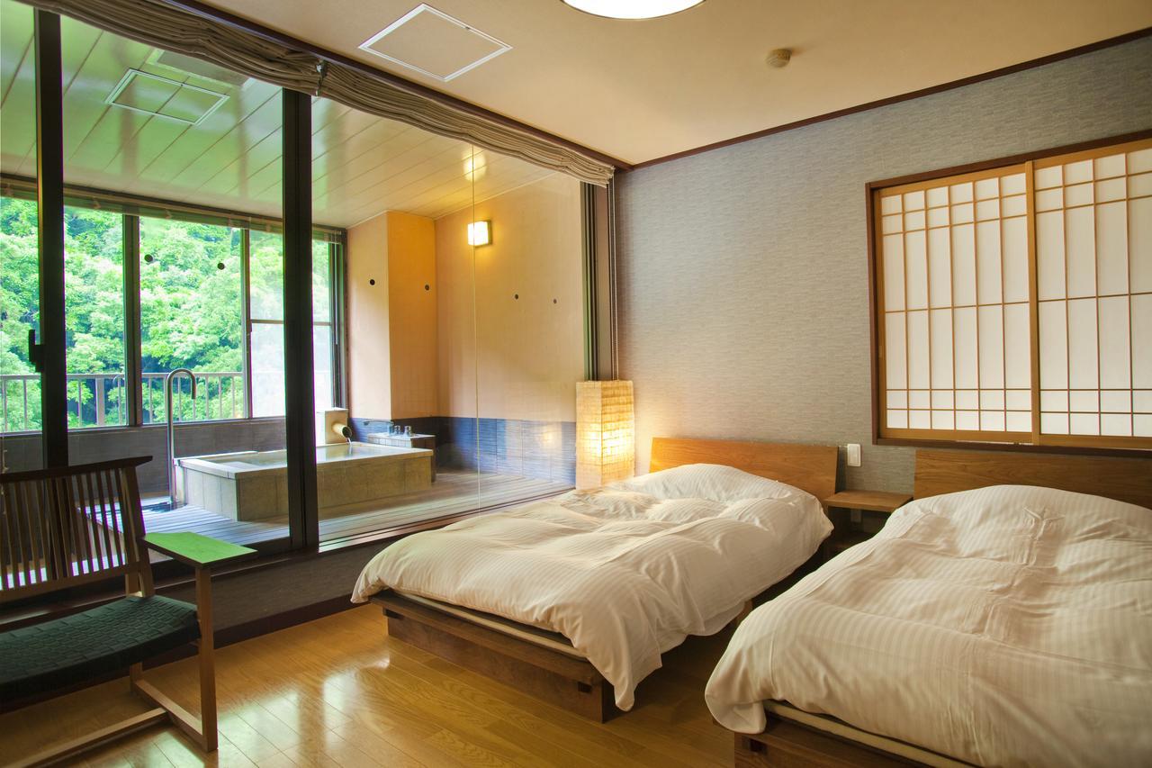 Yamanakaonsen Ohanami Kyubei Kaga  Exterior photo